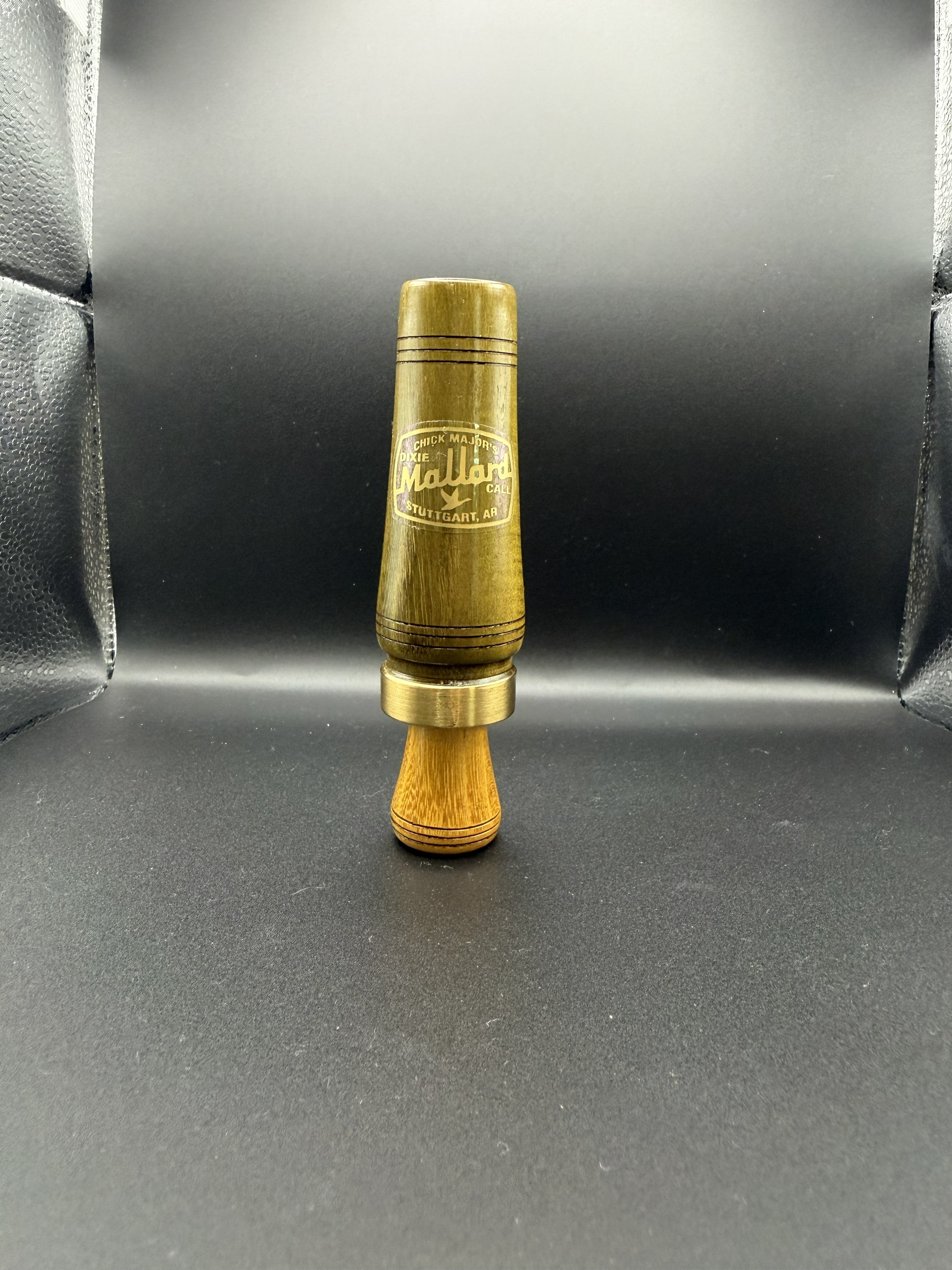 #35 Green Bois d'Arc w/ Yellow End Piece