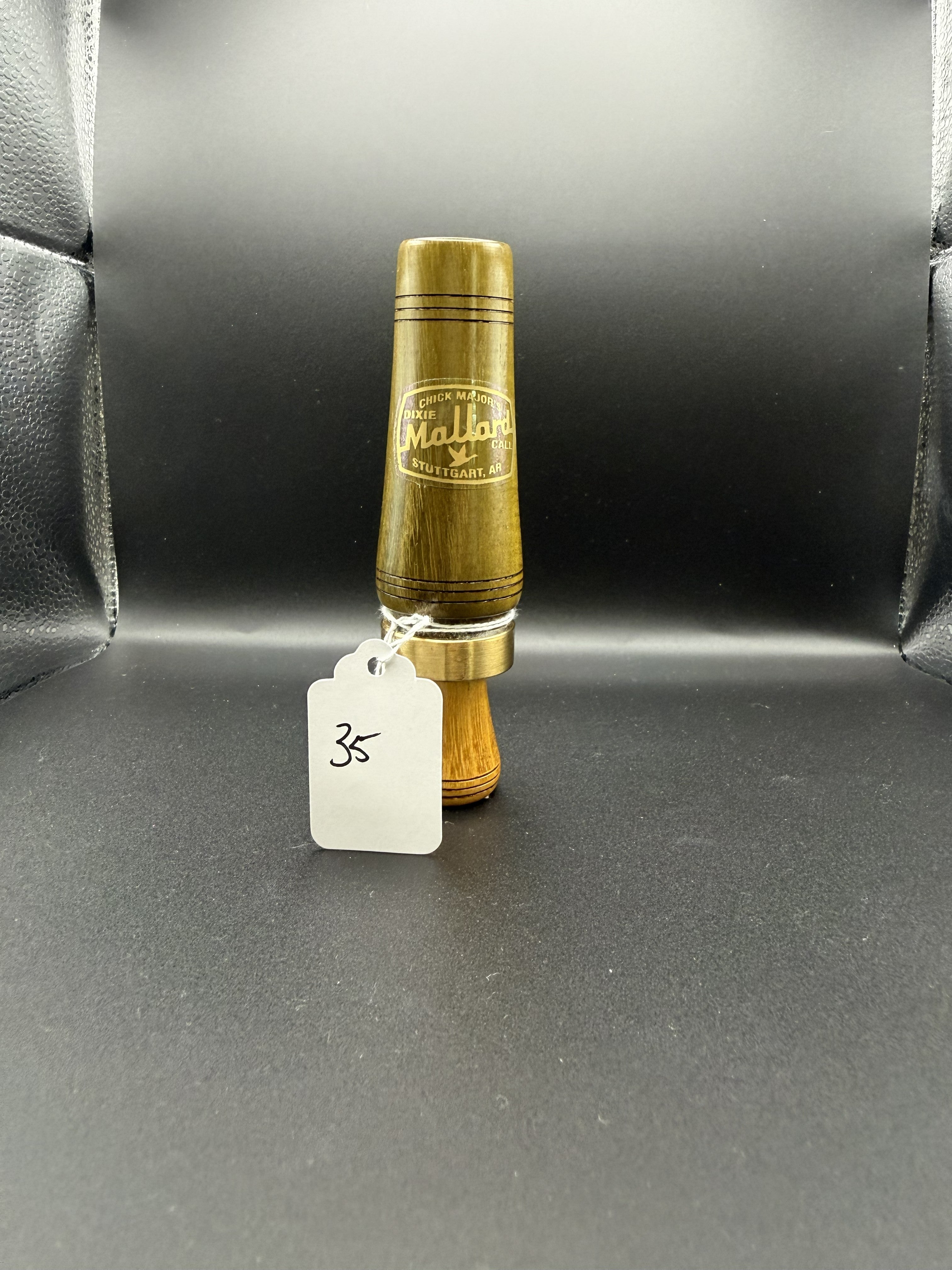#35 Green Bois d'Arc w/ Yellow End Piece