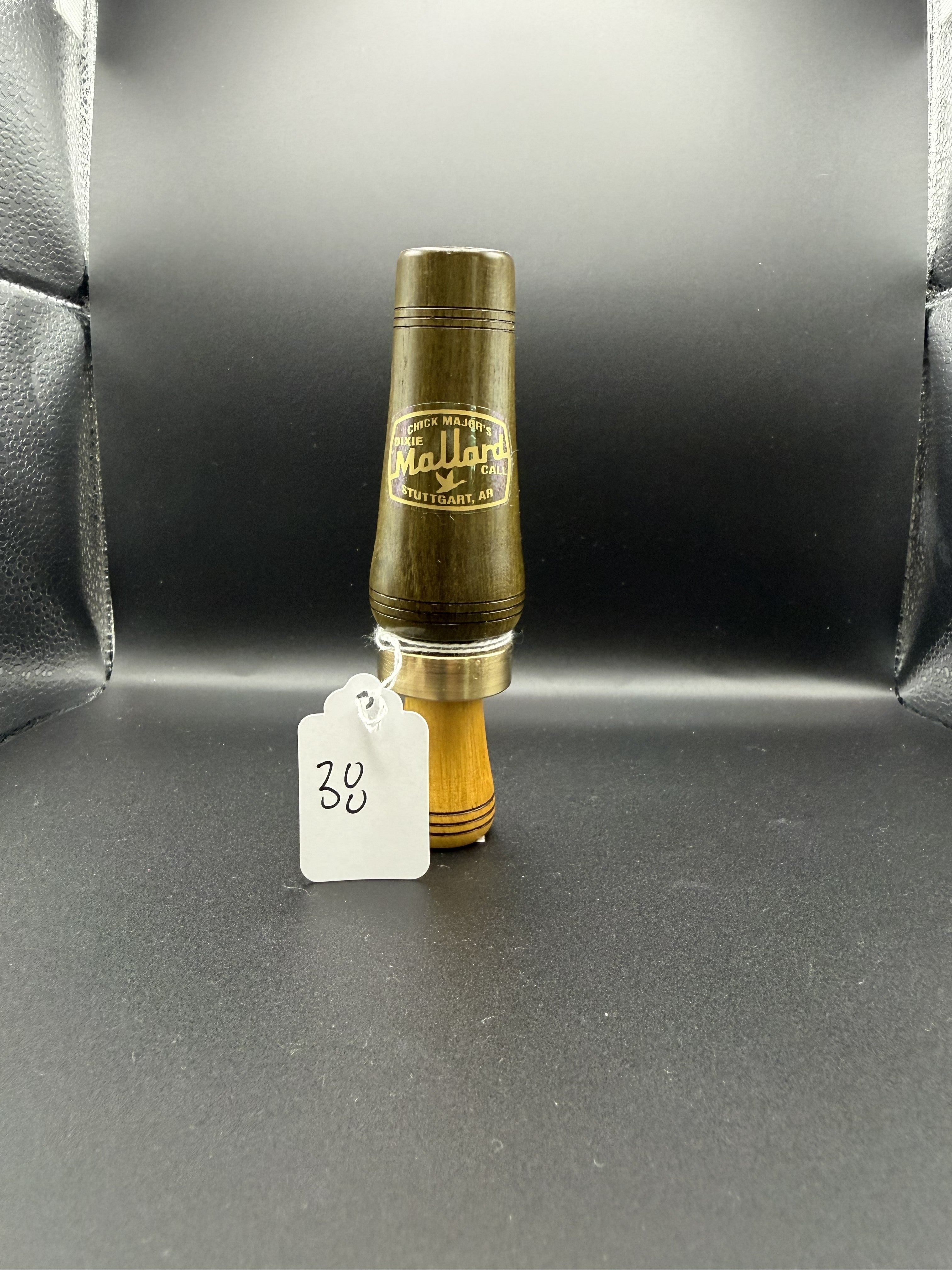 #38 Green Bois d'Arc w/ Yellow End Piece